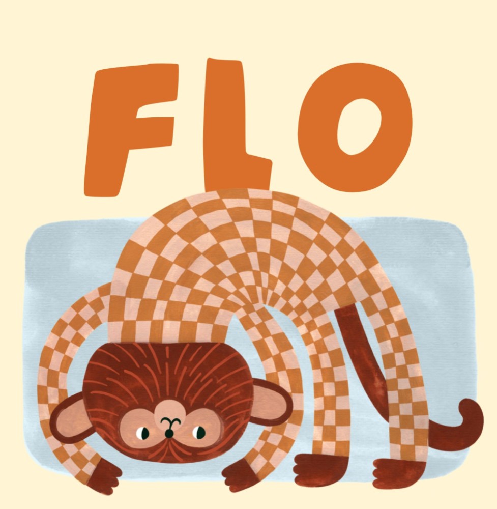 Flo | Geboortekaartje aap