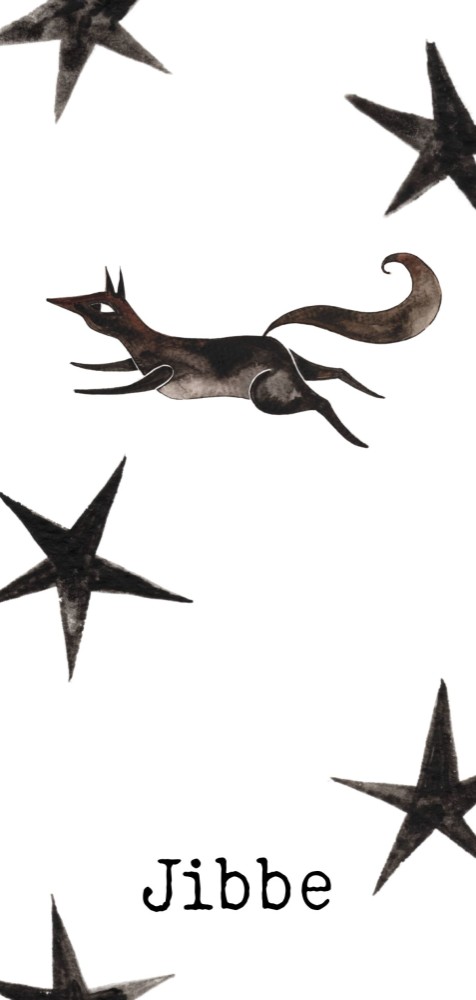 Geboortekaartje wolf Jibbe