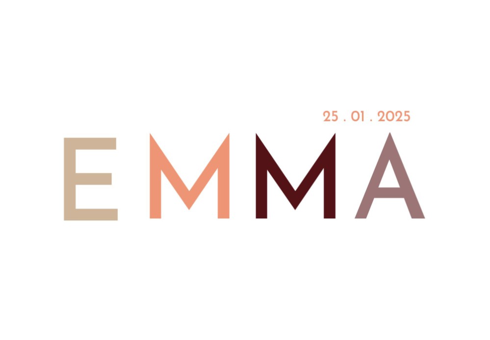 Geboortekaartje neutraal - Emma