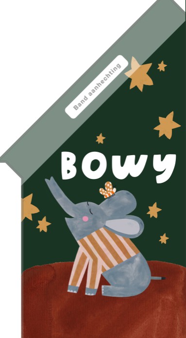 Geboortevlag jongen olifant - Bowy