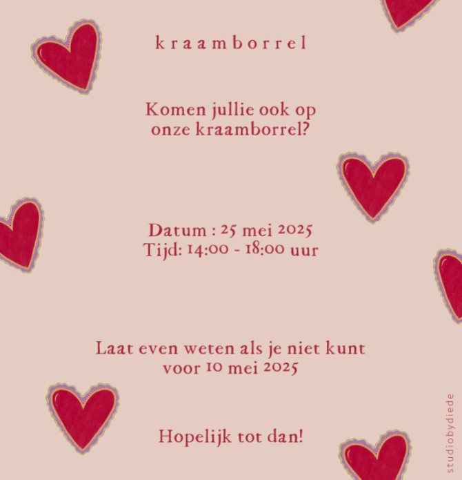kaart achterzijde