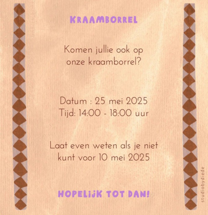 kaart achterzijde