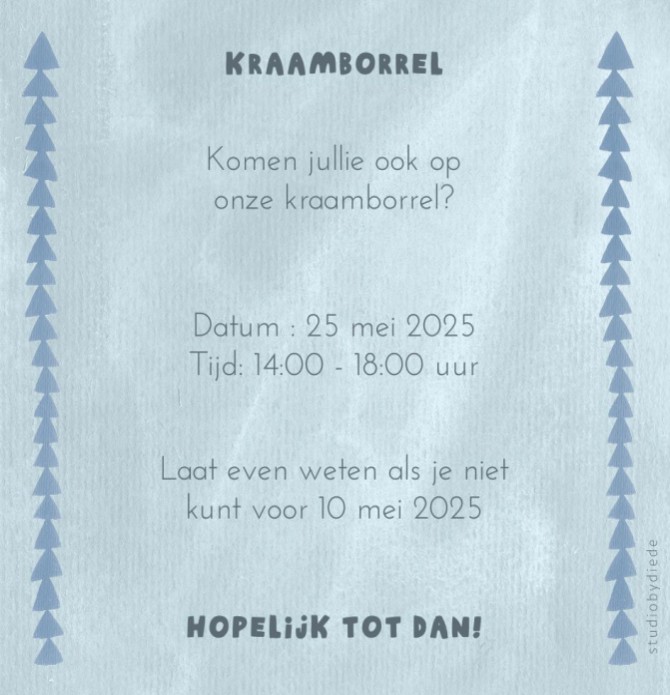 kaart achterzijde