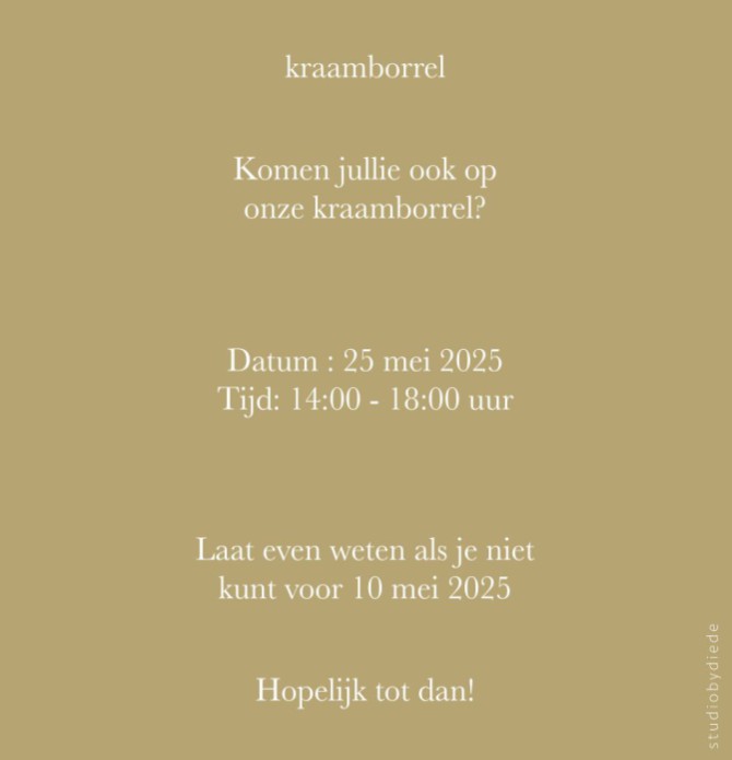 kaart achterzijde