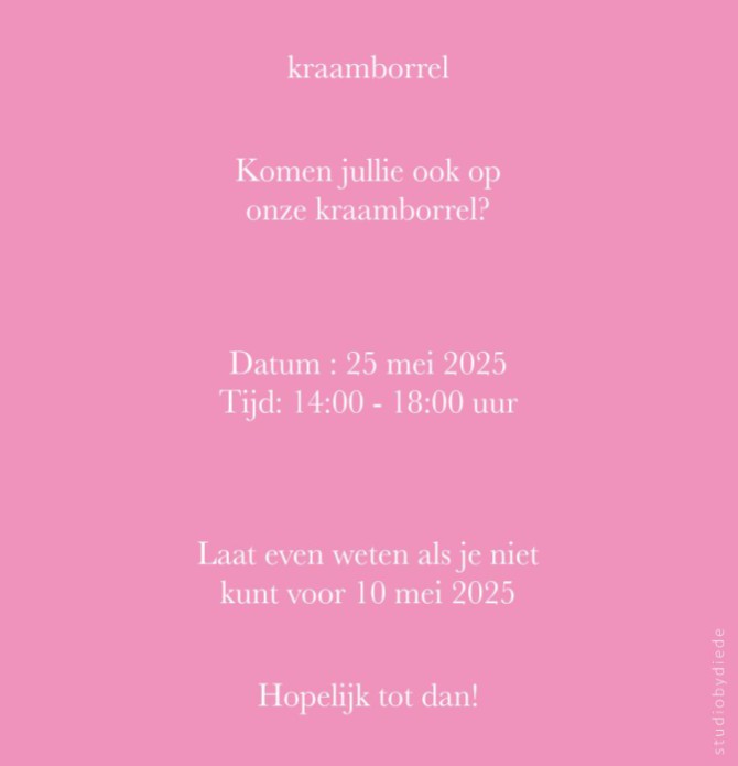 kaart achterzijde