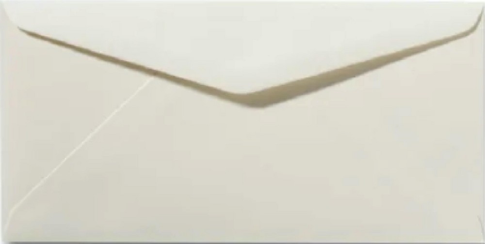Offwhite envelop  11x22 cm
