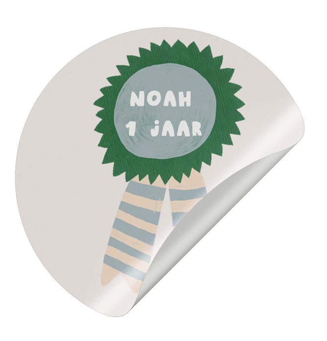 Sluitsticker - broche