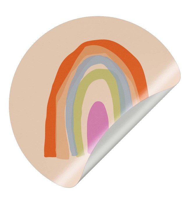 Sluitsticker Regenboog
