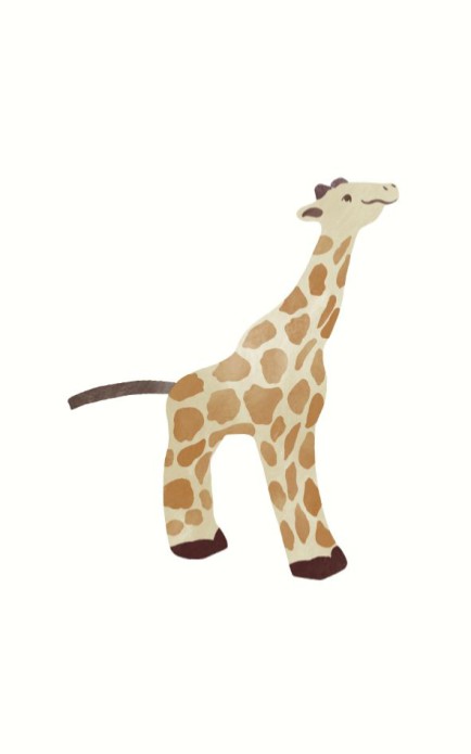 Persoonlijke postzegel holtziger giraffe