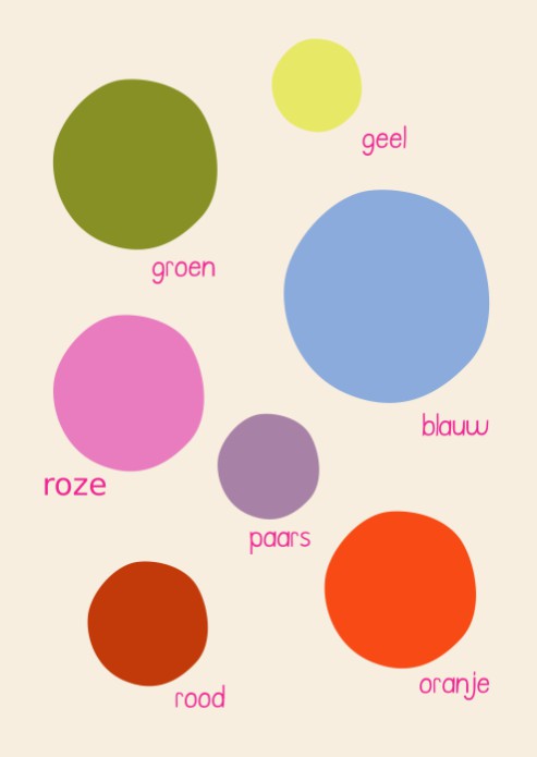 Poster kleuren - 50x70