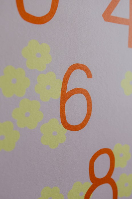 Telposter bloemen - 50x70