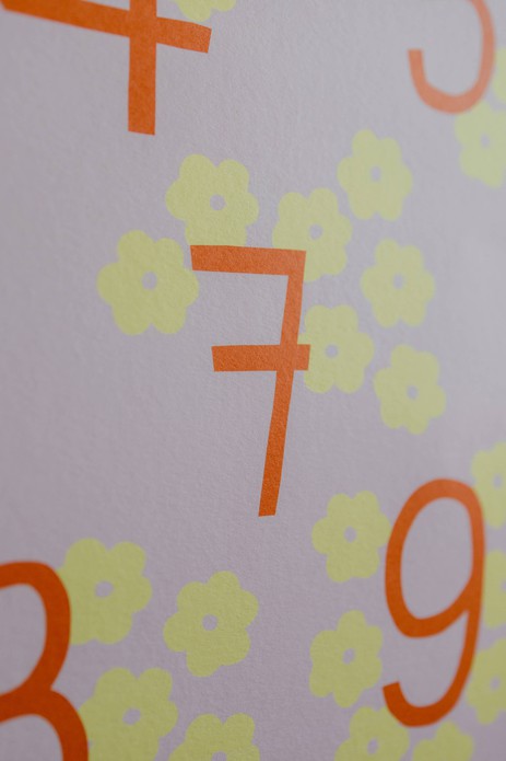 Telposter bloemen - 30x40