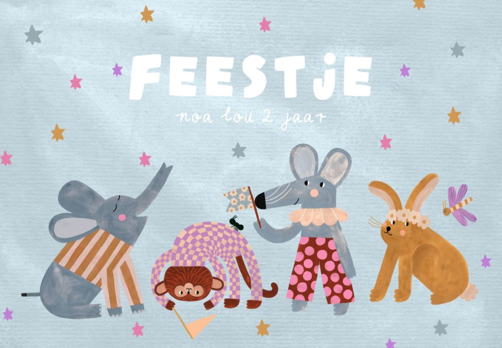 Verjaardagsfeestje Parade - Noa