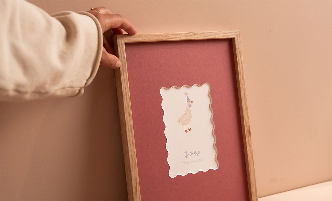 Kaartjes met illustraties